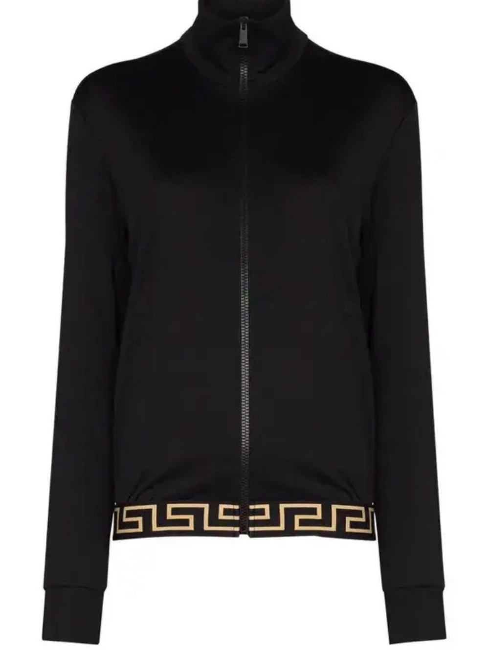 Versace Black Jacket with Gold Trim